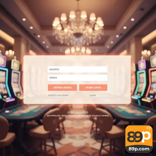 Tela do 89p.com confirmando endereço oficial