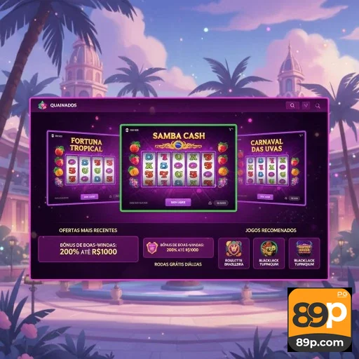 Tela da 89p.com no celular com navegação segura